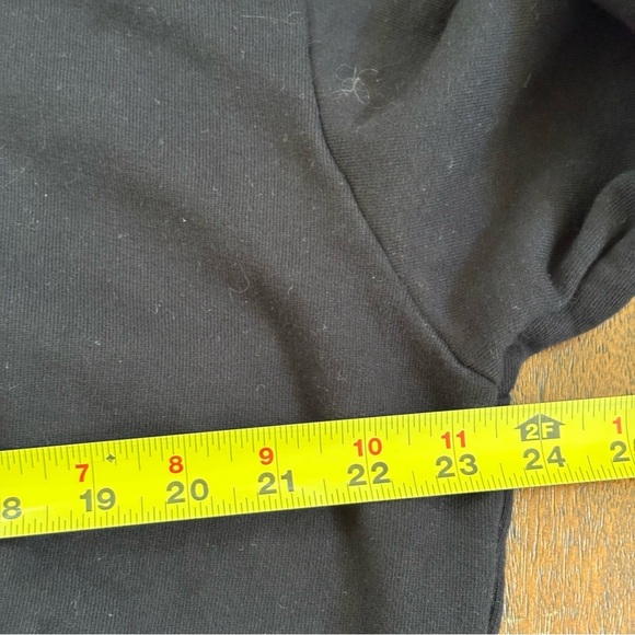 MNML Bones Zipper LS Hoodie Black Cotton Skeleton Spell Out Sewn Rib Mens Large - Picture 9 of 11